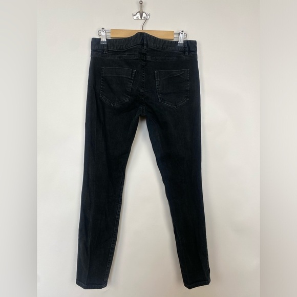 Nili Lotan 111/88 Black‎ Lace Up Jeans Size 6 - Picture 3 of 12